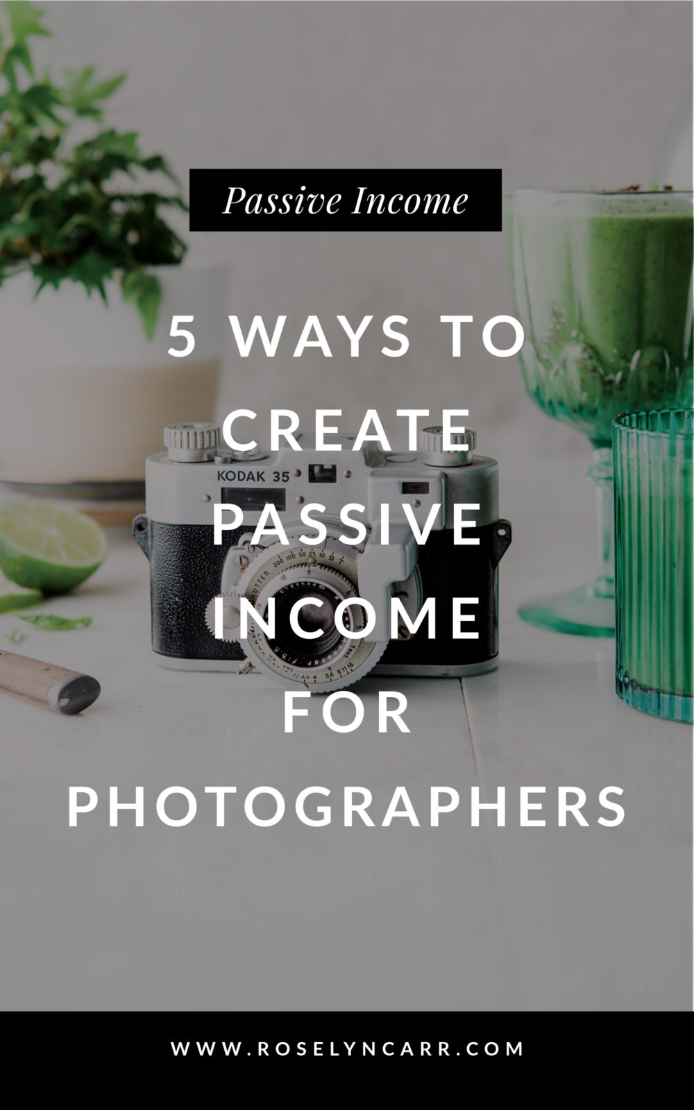 How to earn passive income as a photographer