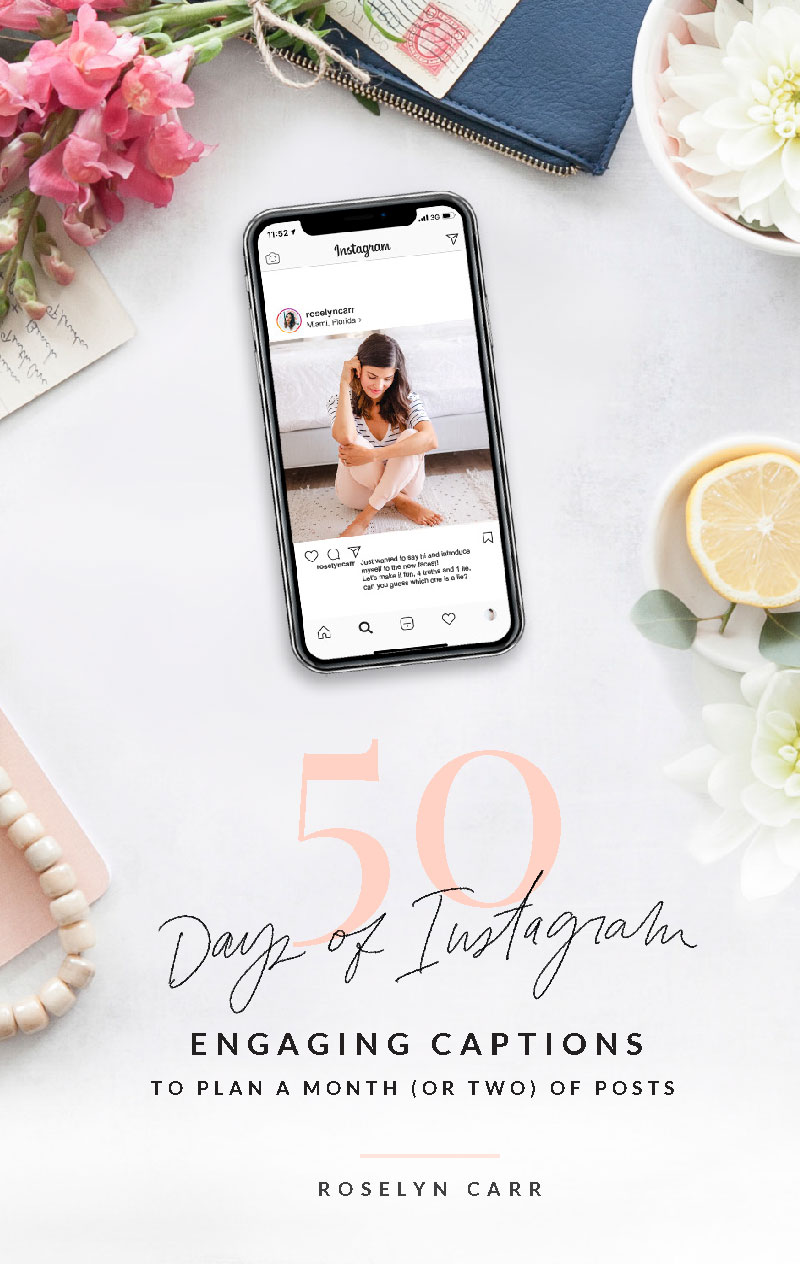 50 days of Instagram Captions Ideas