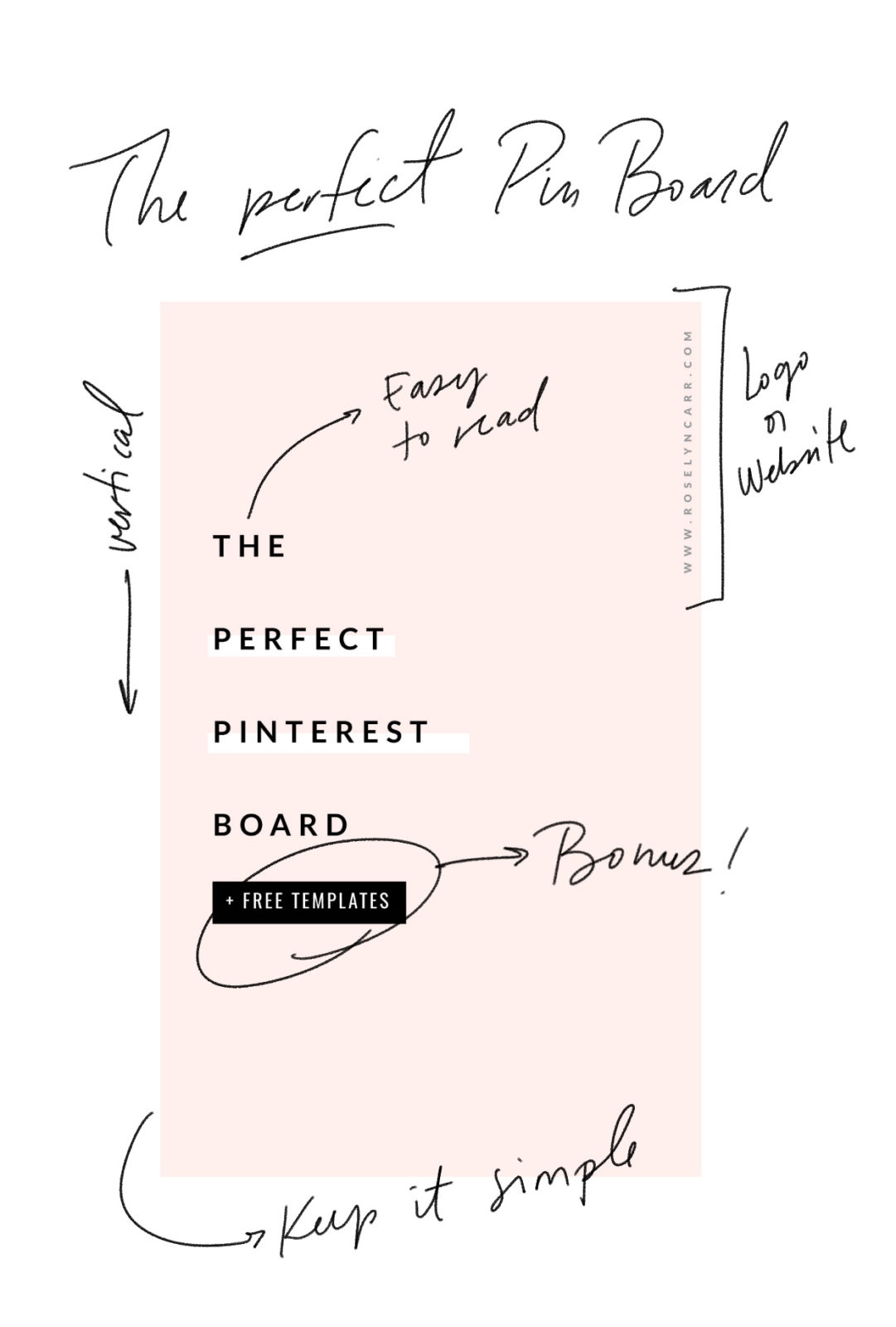 How to design the Perfect Pinterest Layout