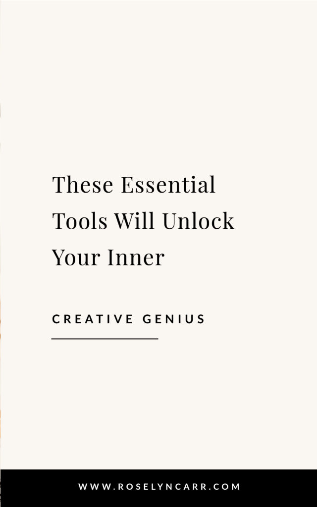 My List of Must Have Creative Tools