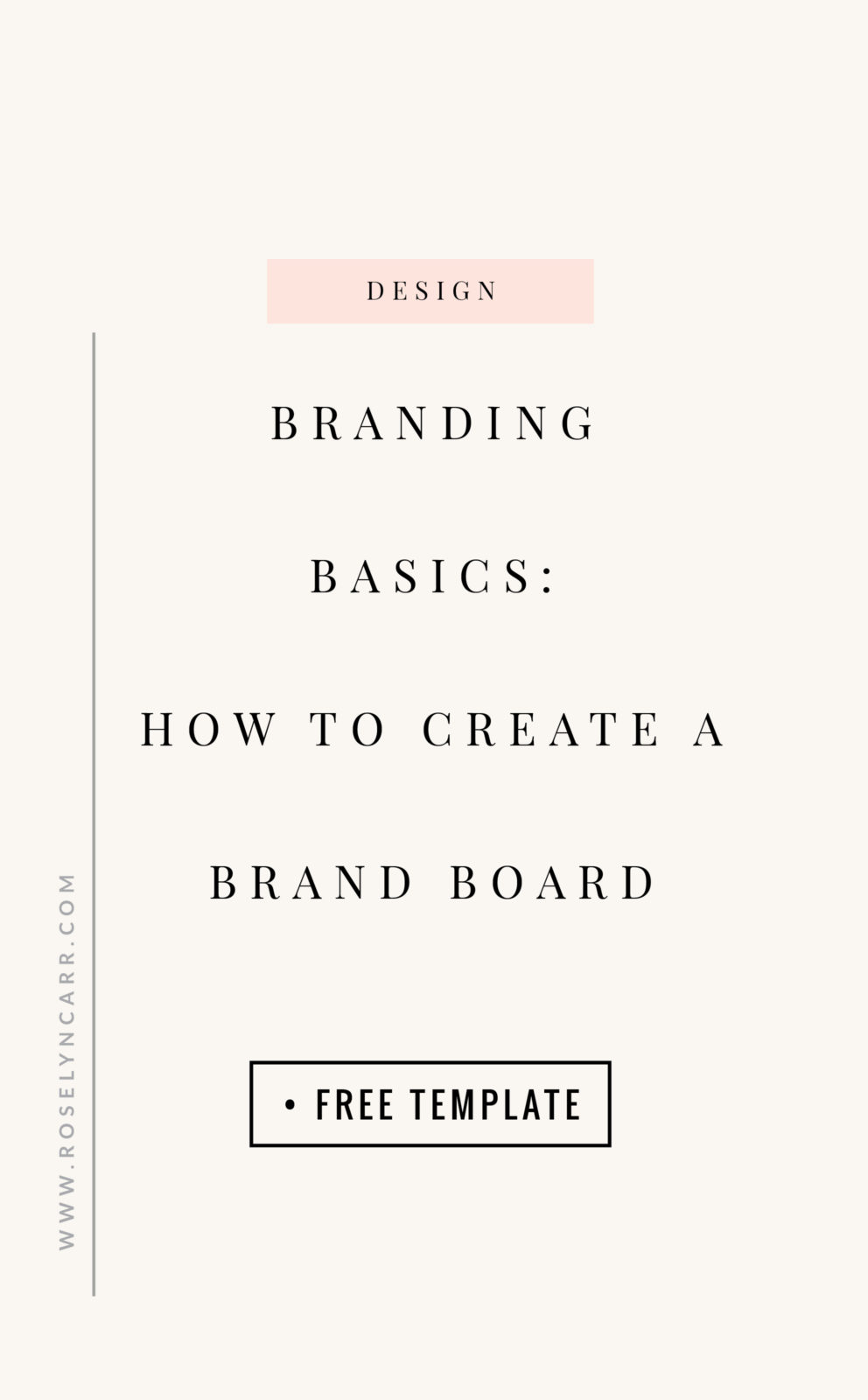 Branding Basics: How to create a brand board 