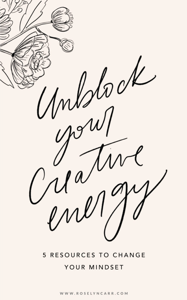 Unblock your creative energy 